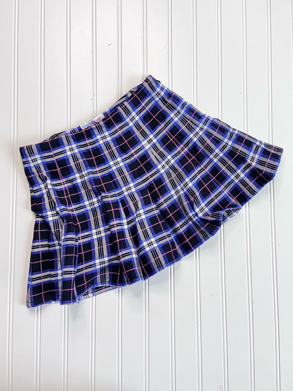 •Sugar and Jade• Plaid Pleated Skirt